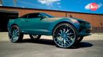 Chevrolet Camaro Convertible on Forgiato Wheels (BLOCCO) 2018 года